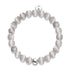 Tempête de velours | Argent sterling 925 | Bracelet en verre du Cheshire